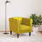 vidaXL Fauteuil fluweel geel