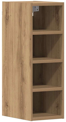vidaXL - Hangkast - Riga - 20x29,5x60 - cm - bewerkt - hout - artisanaal - eikenkleur