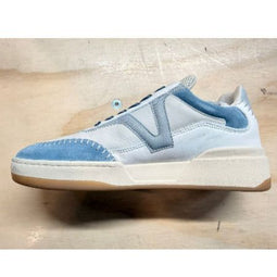 VIA VAI Sam Olivia Sneakers - Retro-look - Blauw-Wit - Maat 40