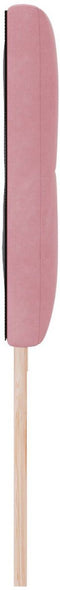 vidaXL - Hoofdbord - Met - Knopen - Roze - 200 - cm - Velvet