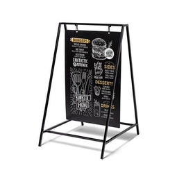 Klika - Stoepbord Pendel 50x70cm met krijtbord