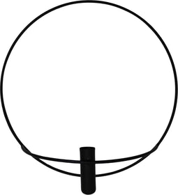 HV ROUND HANGING HOLDER CANDLE BLACK