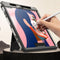 Supcase hoes met screen protector geschikt voor iPad Air 6 (M3 en M2) / Air 5 / Air 4 - 11 inch en 10.9 inch - Zwart