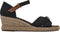 Tamaris Essentials - Dames Sandalen - Sleehak 6 cm - Zwart (2024)