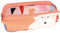 Schoolpennenzak Milan Animals Oranje 20 x 11 x 6,5 cm