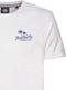 Petrol Industries - Heren Artwork T-shirt Excursion - Wit - Maat XXXL