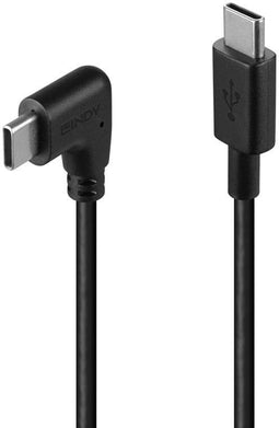 Lindy 32005 - USB-C Kabel - 1 m - 60 W - Zwart