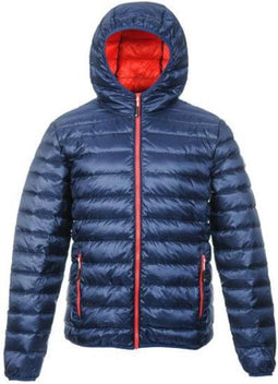Alvivo Outdoorjas Glasgow Heren Nylon Blauw/rood Maat Xs