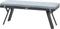 Garden Impressions Sergio bank 110x40xH45 carbon black/ mint grey