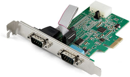 Startech.com PEX2S953 - 2-poorts PCI Express RS232 seriële adapterkaart - 16950 UART (2 stuks)