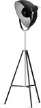 it's about RoMi Vloerlamp Hollywood - Zwart - 63x63x185cm - Modern - Staande lampen voor Woonkamer - Slaapkamer