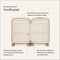 SUITSUIT Fusion - Handbagage koffer 55x35x20 - Lichtgewicht - TSA cijferslot - Wit