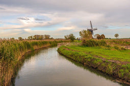 Customize it - Tuinschilderij polderlandsch 130x70
