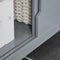 SoBuy FRG128-SG - Wastafelonderkast - 2 Schuifdeuren 1 Open Plank - Grijs 60x60x30cm
