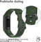 imoshion Siliconen bandje - Geschikt voor Fitbit Charge 4, Charge 3 - Groen - One Size