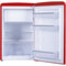 Amica KS15610R/VT862AR - Koel-vriescombinatie - Energieklasse E - Rood