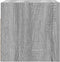 vidaXL - Tv-wandmeubelen - 2 - st - 30,5x30x30 - cm - grijs - sonoma - eikenkleurig