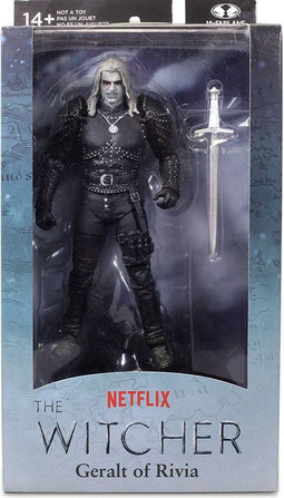 McFarlane Toys The Witcher - Actiefiguur Geralt of Rivia - Season 2 met 22 beweegbare delen - 18 cm
