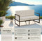 tectake® - Tuin-loungebank Comosa - Voor 2 personen - Tuinbank - 2-zits Loungesofa - Waterafstotende