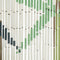 vidaXL - Insectengordijn - bamboe - print - 100x200 - cm - bamboe