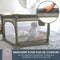 Dreambaby Explore Deluxe - Babybox - Gewatteerde zijkanten en ademende mesh - Taupe