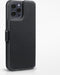 Qubits - slim wallet hoes - Geschikt voor iPhone 12 Pro Max - Zwart