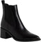 TAMARIS Core Enkellaarsjes - Leer - Antislip - Zwart