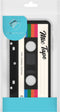 iMoshion Hoesje Geschikt voor iPhone SE (2022) / SE (2020) / 8 / 7 / 6s / 6 Hoesje Siliconen - iMoshion Design hoesje - Zwart / Transparant / Cassette Tape