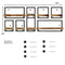 HSM Collection Wandplanken Levels Live Edge A Naturel/Zwart Acacia/Ijzer