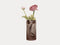 Present Time Vaas Allure Straight - Glas Chocolade Bruin - Ø10x20cm - Modern