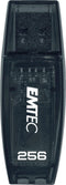 Emtec C410 - USB FlashDrive 256GB - USB 3.2 - Zwart
