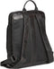 Justified Bags® Everest Leren laptop Rugtas Zwart