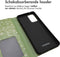 iMoshion Hoesje Geschikt voor Samsung Galaxy A52 (4G) / A52s / A52 (5G) Hoesje Met Pasjeshouder - iMoshion Design Bookcase smartphone - Groen / Green Flowers