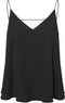 Pieces PCBODIL SLIP TOP NOOS - Dames Top - Spaghettibandjes - Zwart - Maat XS