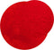 vidaXL - Vloerkleed - HUARTE - laagpolig - zacht - wasbaar - Ø - 120 - cm - rood