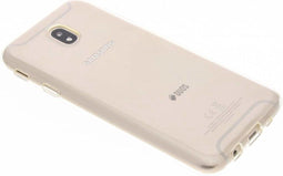 Hoesje Geschikt voor Samsung Galaxy J7 (2017) Hoesje Siliconen - Softcase Backcover smartphone - Transparant