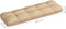 vidaXL - Palletkussen - 120x40x12 - cm - stof - beige