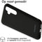 iMoshion Hoesje Geschikt voor Samsung Galaxy A54 (5G) Hoesje Siliconen - iMoshion Color Backcover - Zwart