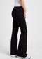 LEE BREESE - FLARE JEANS - Hoge taille - Zwart (W27 X L33)