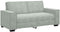 vidaXL - Tweezitsbank - 140 - cm - fluweel - lichtgrijs