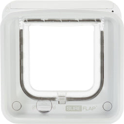 SureFlap Microchip Kattenluik Connect M - Wit - 14 x 12 cm