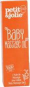 Petit & Jolie Baby Massage Olie - 100% natuurlijke huidverzorging - verzacht de huid