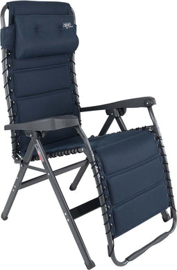 Crespo AP/232 - Relaxstoel - Ergonomisch en Traploos Verstelbaar - Blauw