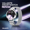 Valante NovaX Smartwatch - Smartwatch Dames - Zilver staal - 38 mm - Stappenteller - Hartslagmeter - Bloeddrukmeter - Bellen via Bluetooth