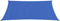 vidaXL - Zonnezeil - 160 - g/m² - rechthoekig - 5x7 - m - HDPE - blauw