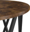 vidaXL - Nesting - Tafelsets - 3 - st - Gerookte - Eik - Gelaagd - Hout