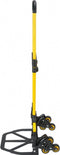Stanley Opvouwbare Steekwagen SXWTD-FT584 - Max. 60KG - Lichtgewicht Aluminium - Incl. Elastiek - 45 x 39 x 104 CM - Zwart/Geel