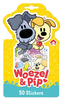 Woezel en Pip - Stickerset BT671749 - 50 vrolijke stickers