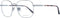 Sandro SD4017 52880 bril zonder sterke - Dames - Zilverkleurig
