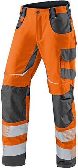 Kübler® REFLECTIQ - Warnschutz zomerbroek - Ademend ergonomisch ontwerp - Waakoranje (maat 46)